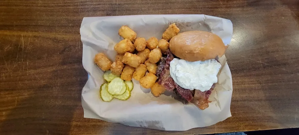Blue Cheese Bacon Burger