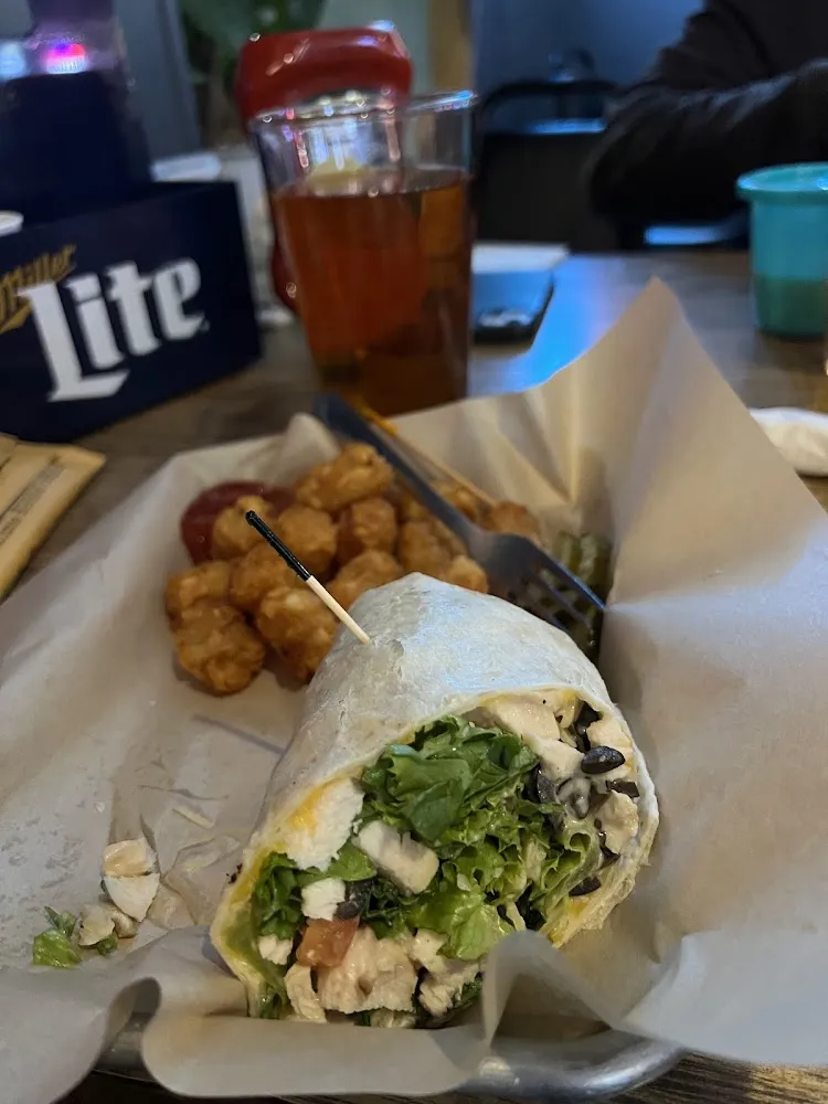 Chicken Caesar Salad Wrap